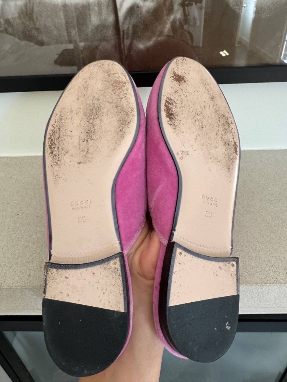 Gucci Pink Embellished Mules size 39 ( US 9) - Picture 8 of 11